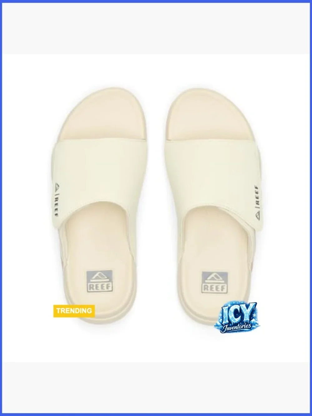 Men's Cruiser Slide Sandals with Memory Foam Footbed